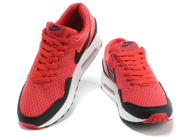 New Men'S Nike Air Max Red/Black